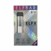ELFBAR ELFX KIT SE Серебристый + 2 картр. по 3мл (0,6 Ом и 0,8 Ом)