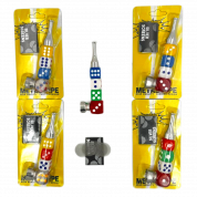 Трубка Блистер TVC с сеткой Кубики разноцветные L9.5см