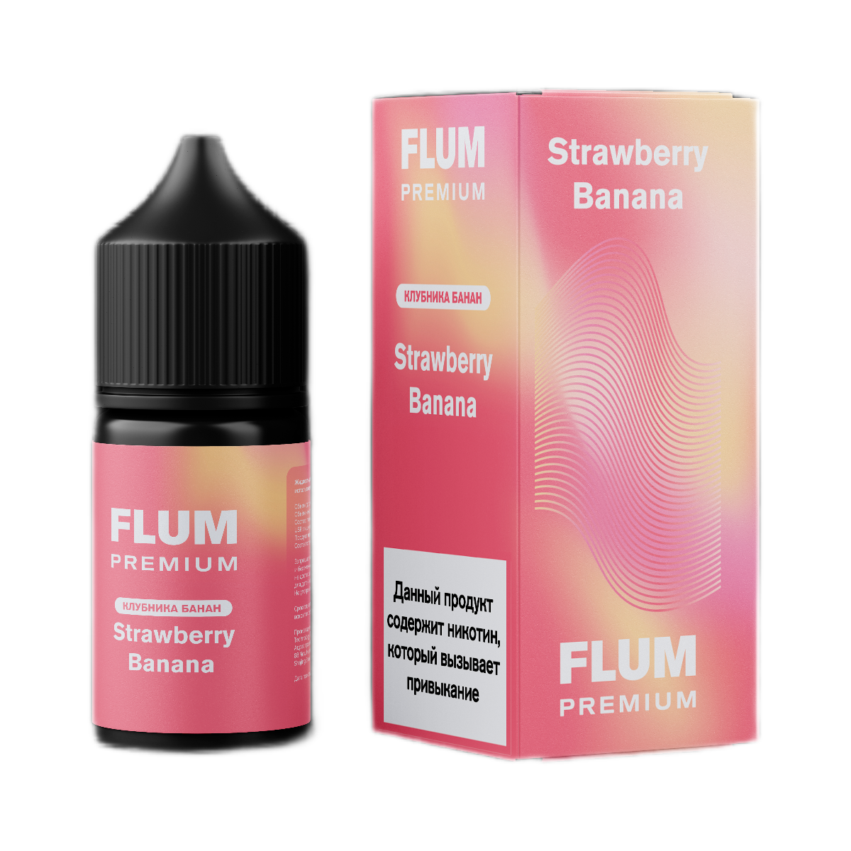 FLUM PREMIUM Клубника банан 2%