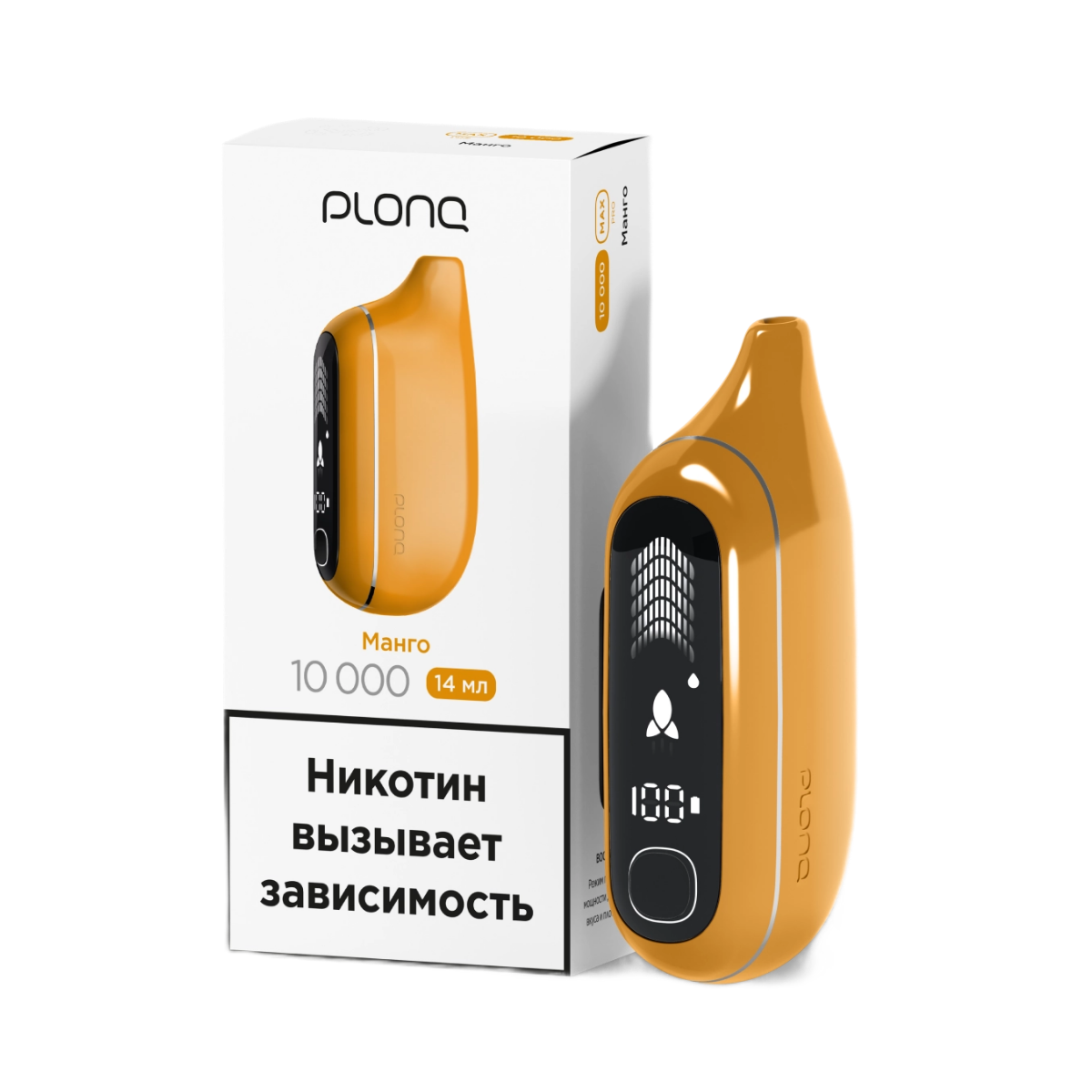 PLONQ MAX PRO 10000 Манго 2%