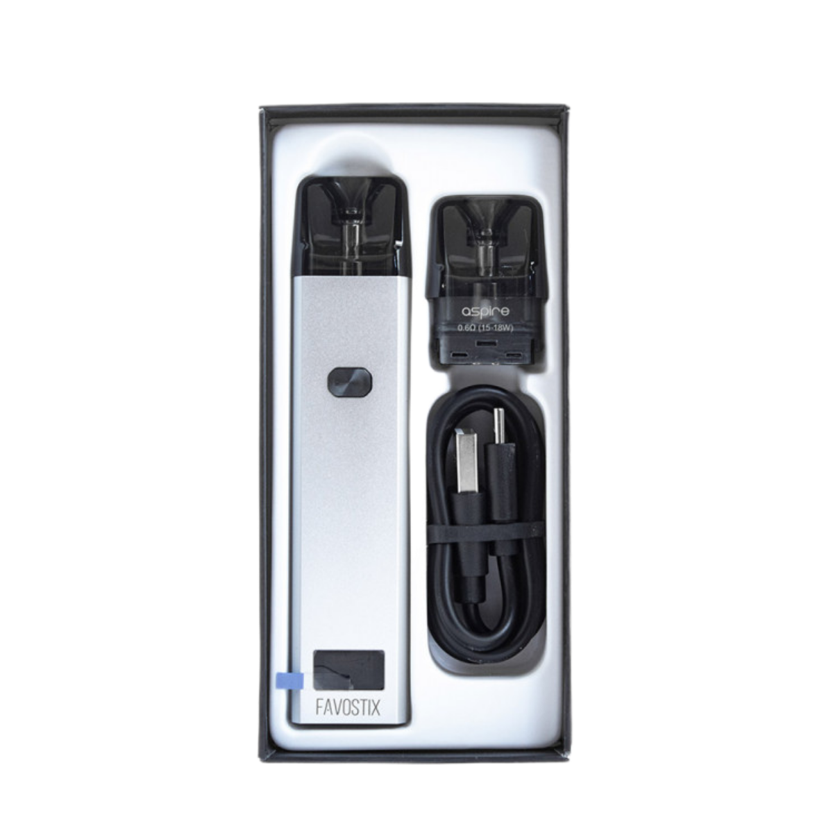 BRUSKO FAVOSTIX 1000mAh Серебристый