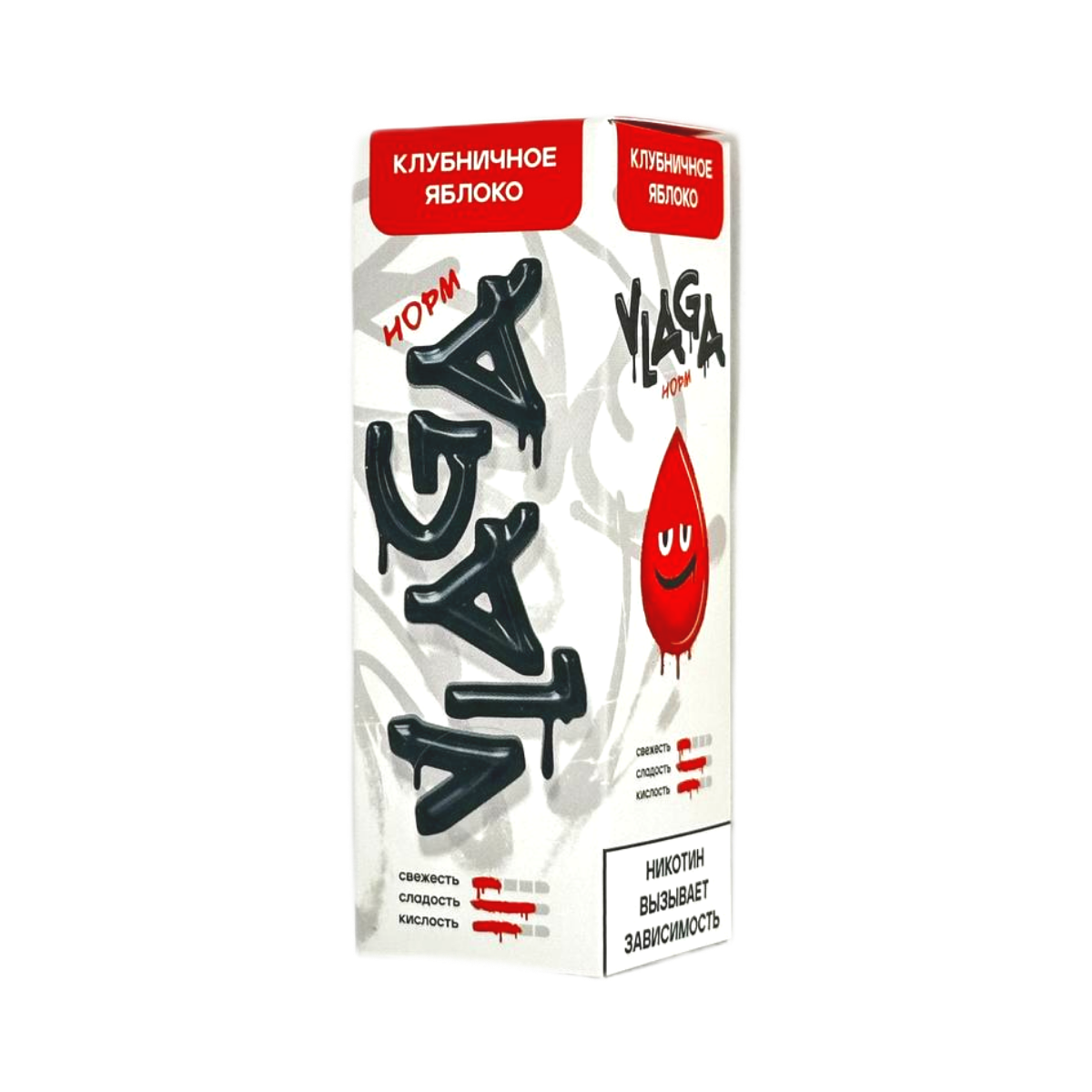 VLAGA NORM Клубничное яблоко 30мл.20мг.