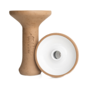 Кальянная чашка керамическая ОБЛАКО MONO Phunnel M бежевый с белой