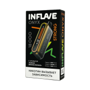 INFLAVE ONYX 18000 Strong Ананас зеленое яблоко