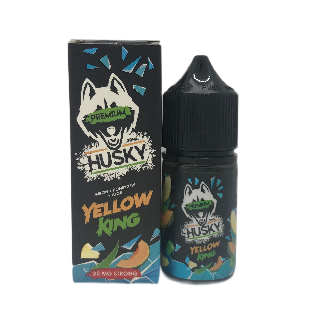 HUSKY Premium strong Ледяная медовая вьетнамская дыня алоэ 30мл 2%