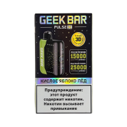 GEEK BAR PULSE X 25000 Кислое яблоко лёд 2%