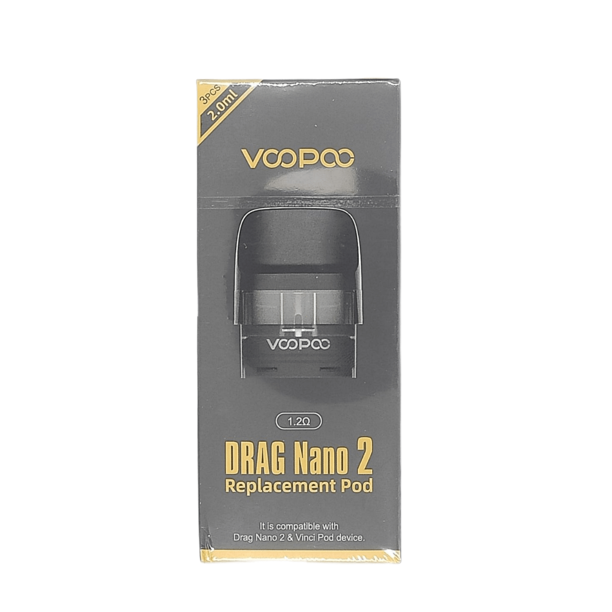 Voopoo Drag Nano 2 Pod/Vinci Pod 2ml 0.8ohm VP-110A-POD