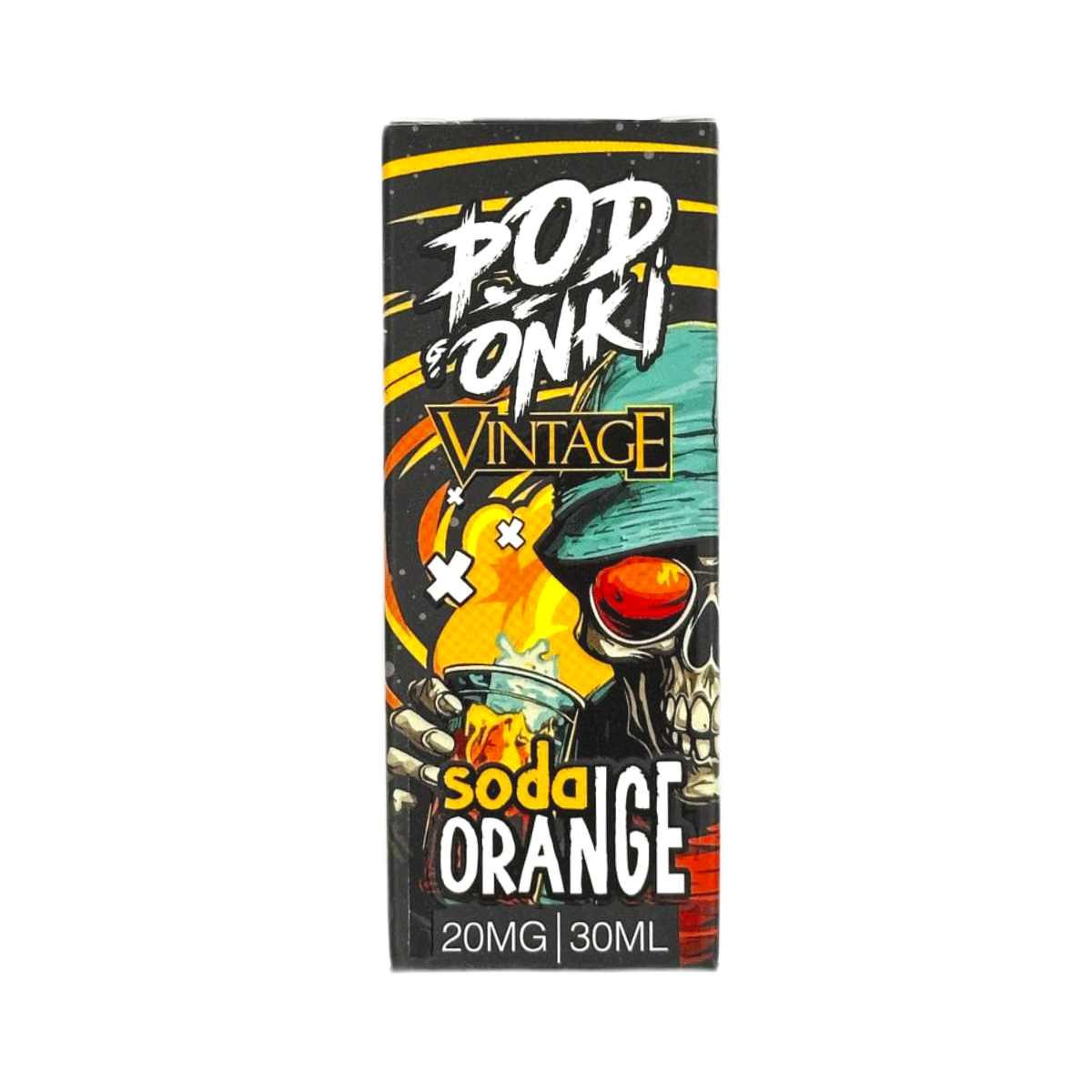 POD ONKI VINTAGE Апельсиновая газировка  30мл.20мг