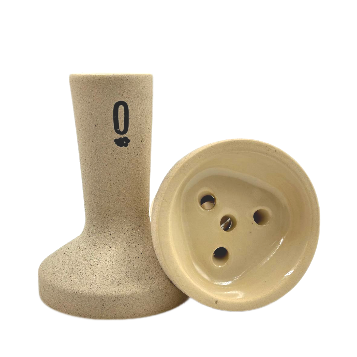 Кальянная чашка керамическая ОБЛАКО TRIO Black Basic