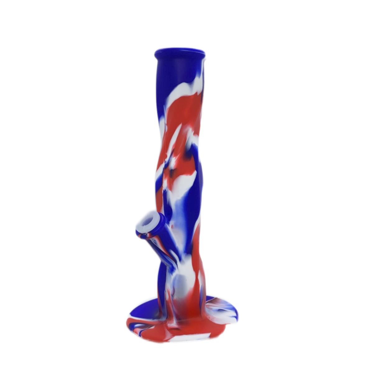 Бонг 26см силиконовый разноцветный BSI-165