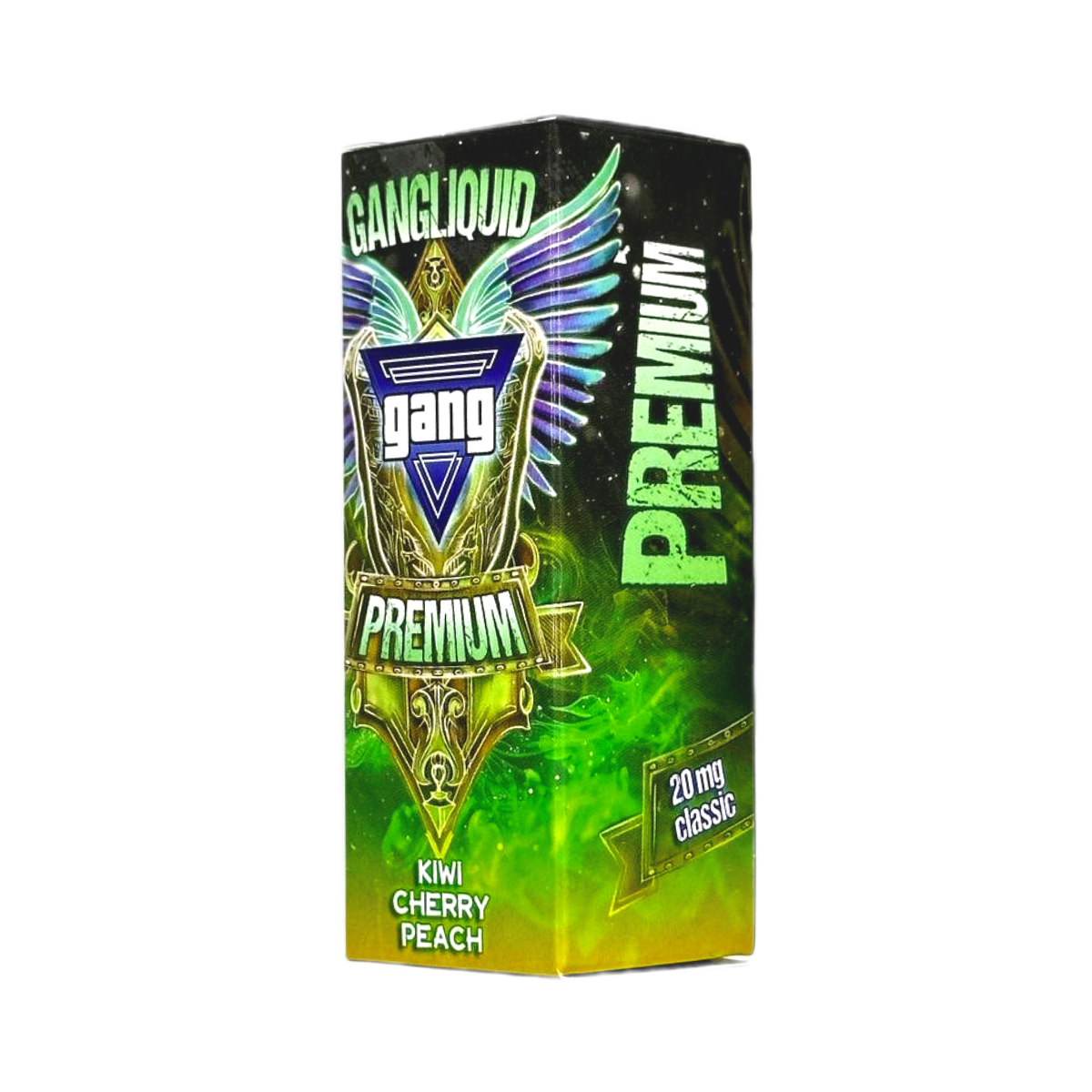 GANG Premium Киви вишня персик 30мл.20мг.