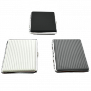 Портсигар TVC искусственная кожа магнитный зажим 20 сигарет