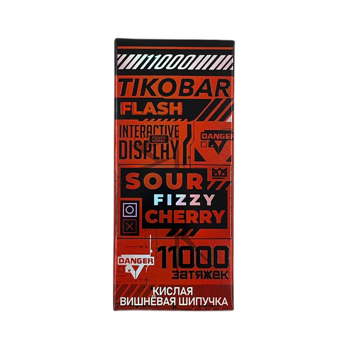 TIKOBAR FLASH 11000 Кислая вишнёвая шипучка 2%