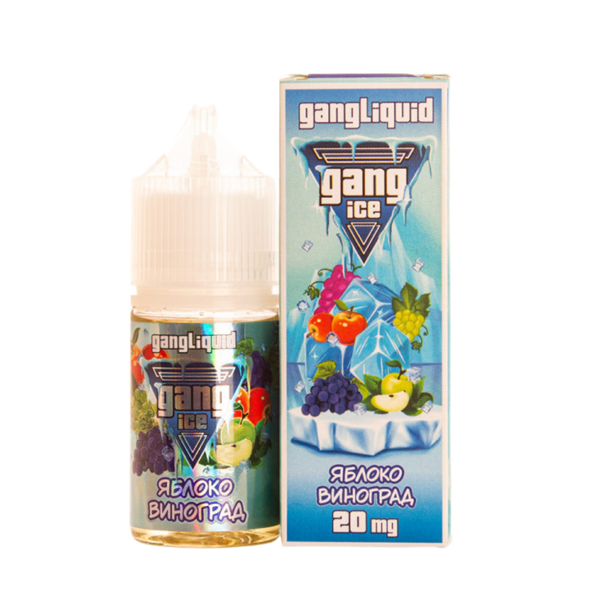 GANG ICE Яблоко виноград 30мл 2%