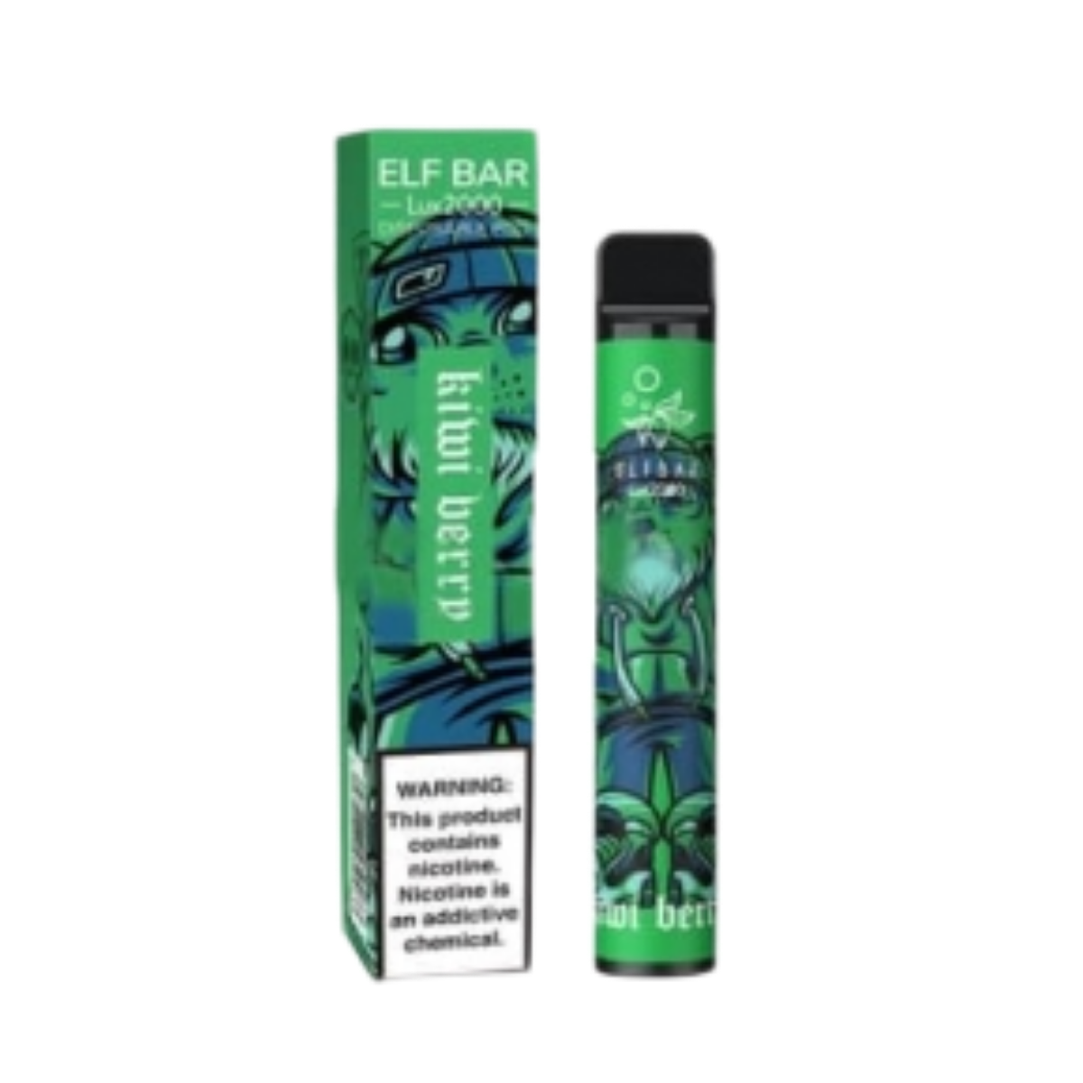 ELFBAR 2000 LUX Киви ягоды 2%