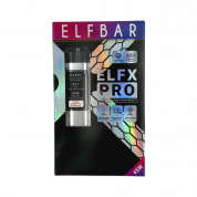 ELFBAR ELFX PRO KIT Серебристый + 2 картр. по 3мл (0,6 Ом и 0,8 Ом)