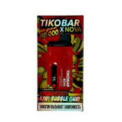 TIKOBAR 10000 NOVA Клубника киви жвачка 2%