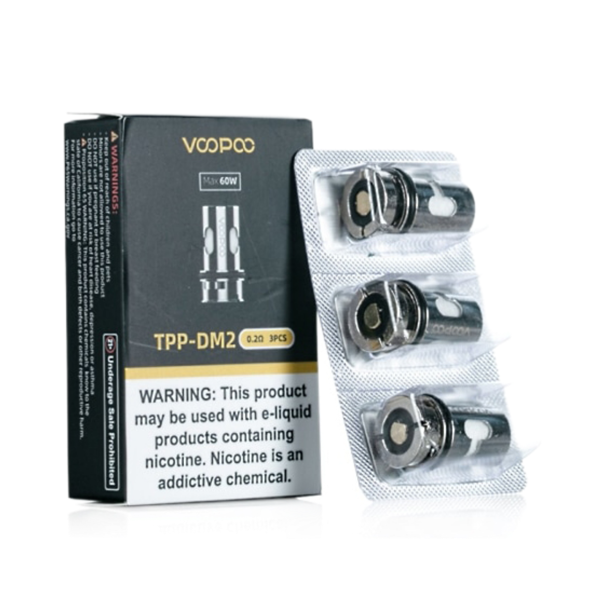VOOPOO TPP-DM2 0.2ohm VP-083B-COIL(в упак. 3 шт.)