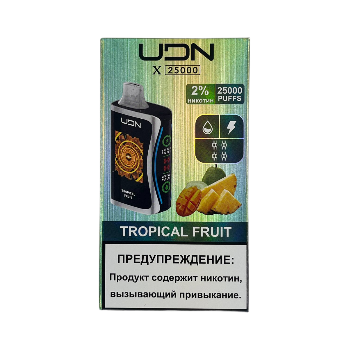 UDN X 25000 Тропические фрукты 2%