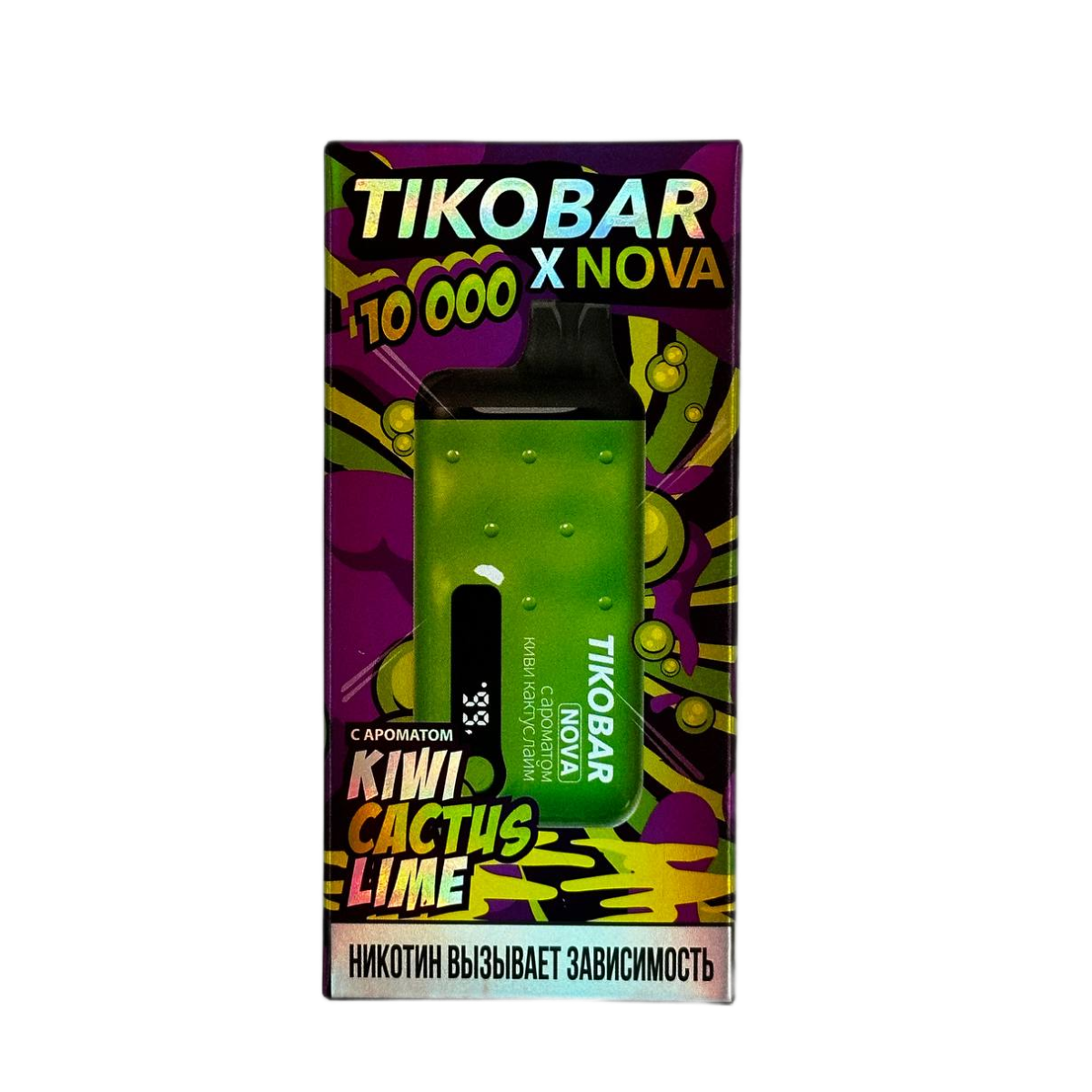 TIKOBAR 10000 NOVA Киви кактус лайм 2%