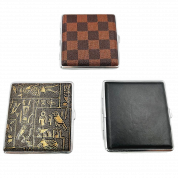 Портсигар TVC искусственная кожа 20 сигарет