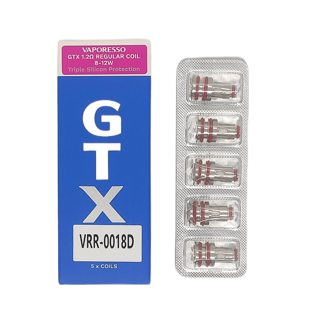 Vaporesso GTX 1.2ohm Regular Coil VRR-0018DCOIL (в упак. 5 шт.)