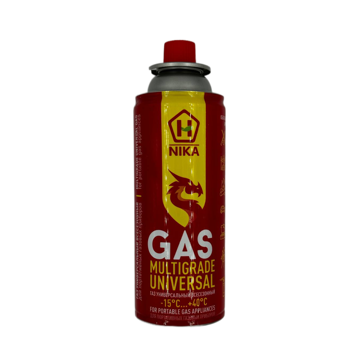 Газ NIKA Баллон 520 мл (под насадку)