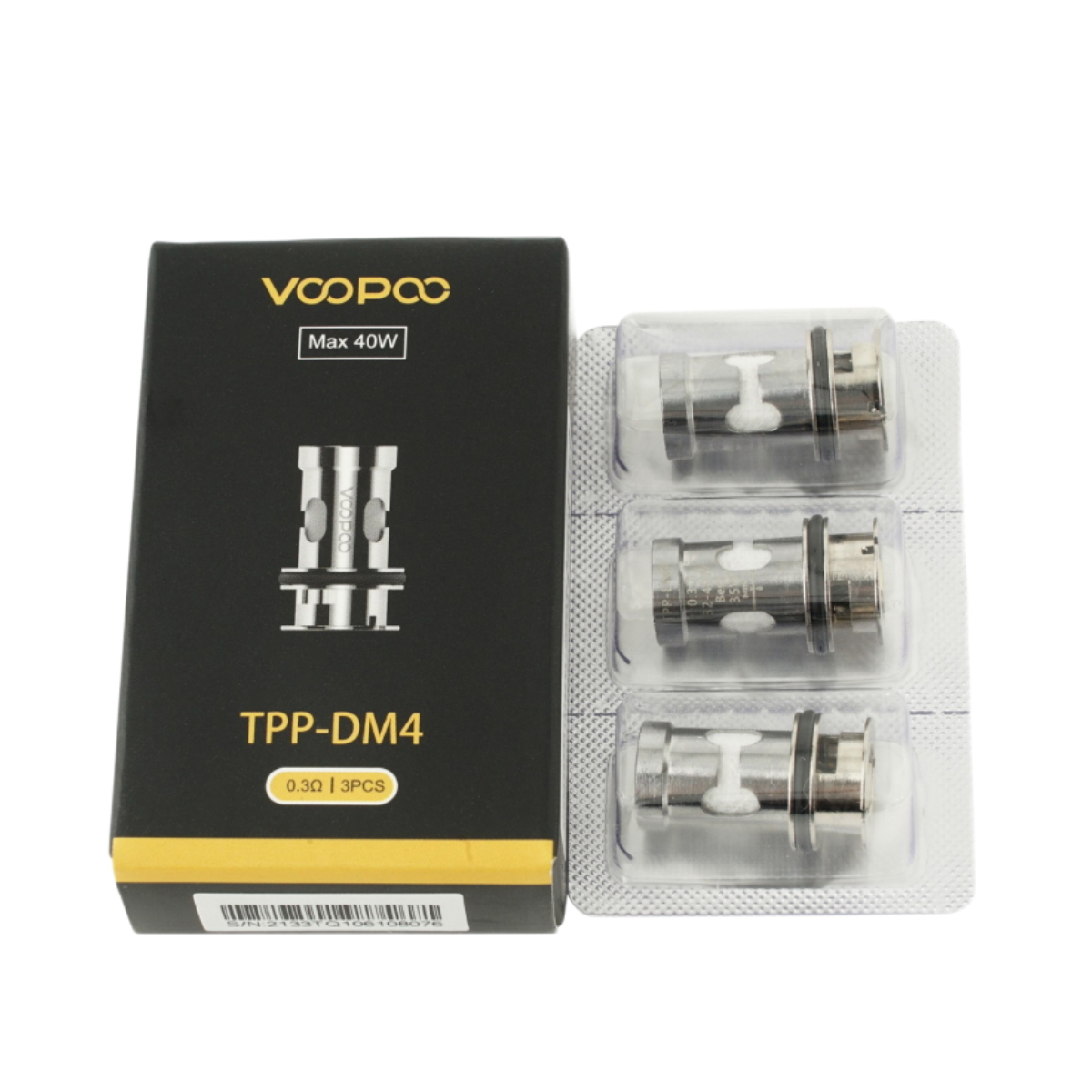 Voopoo TPP-DM4 0.2ohm VP-083D-COIL (в упак. 3 шт.)