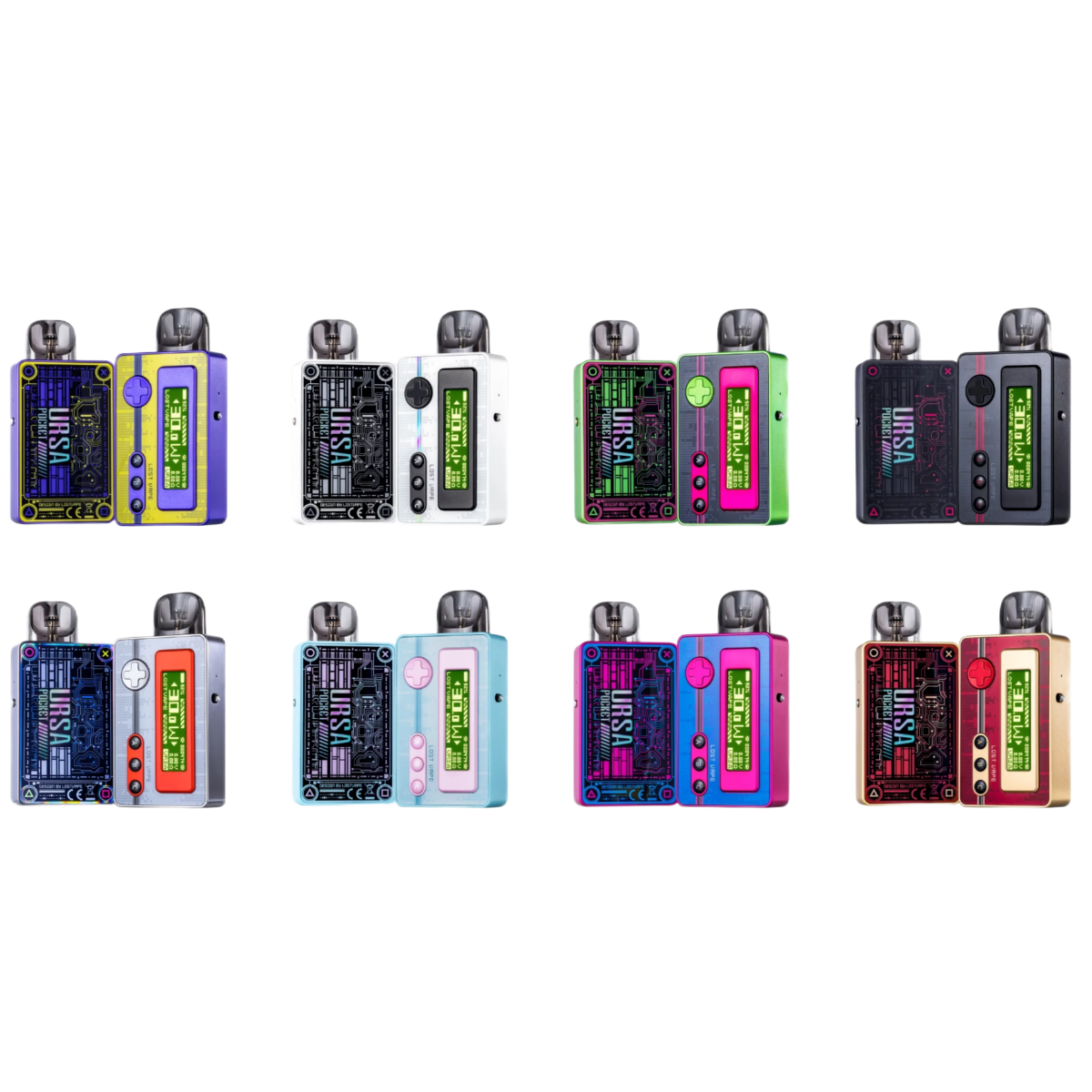 Lost Vape Ursa Pocket 1200mAh Neon Street / Неон