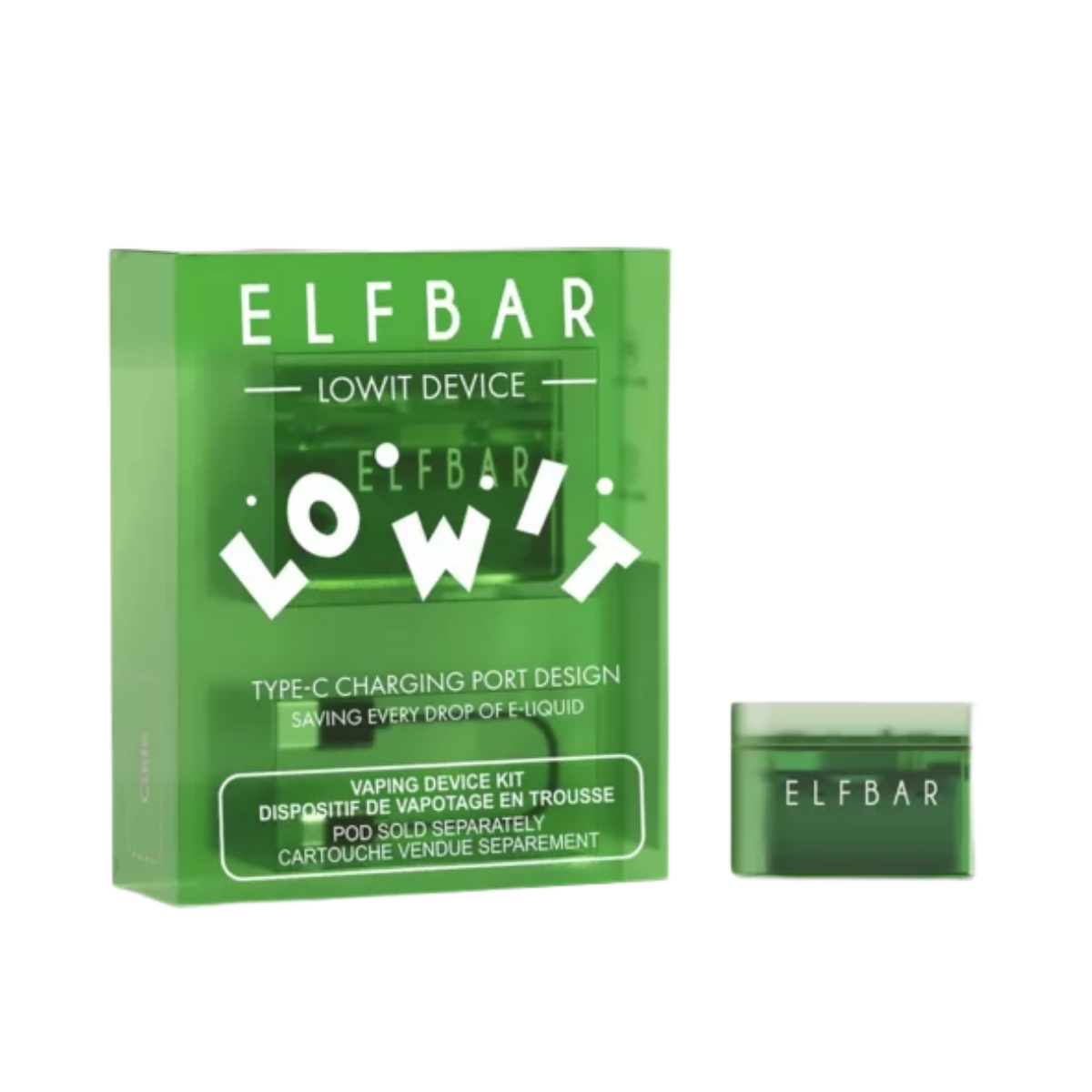 ELFBAR LOWIT Зеленый