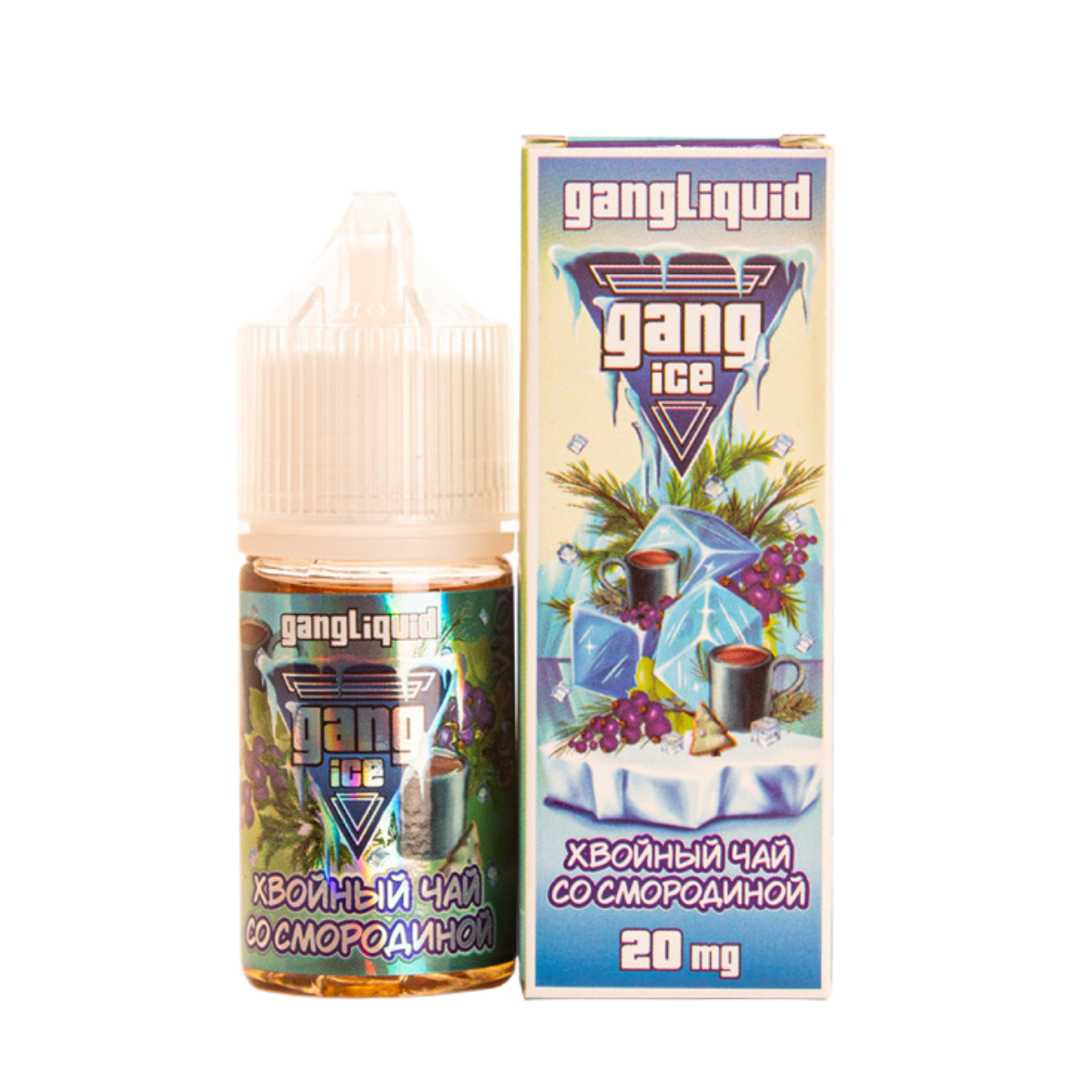 GANG ICE Хвоя чай смородина 30мл 2%