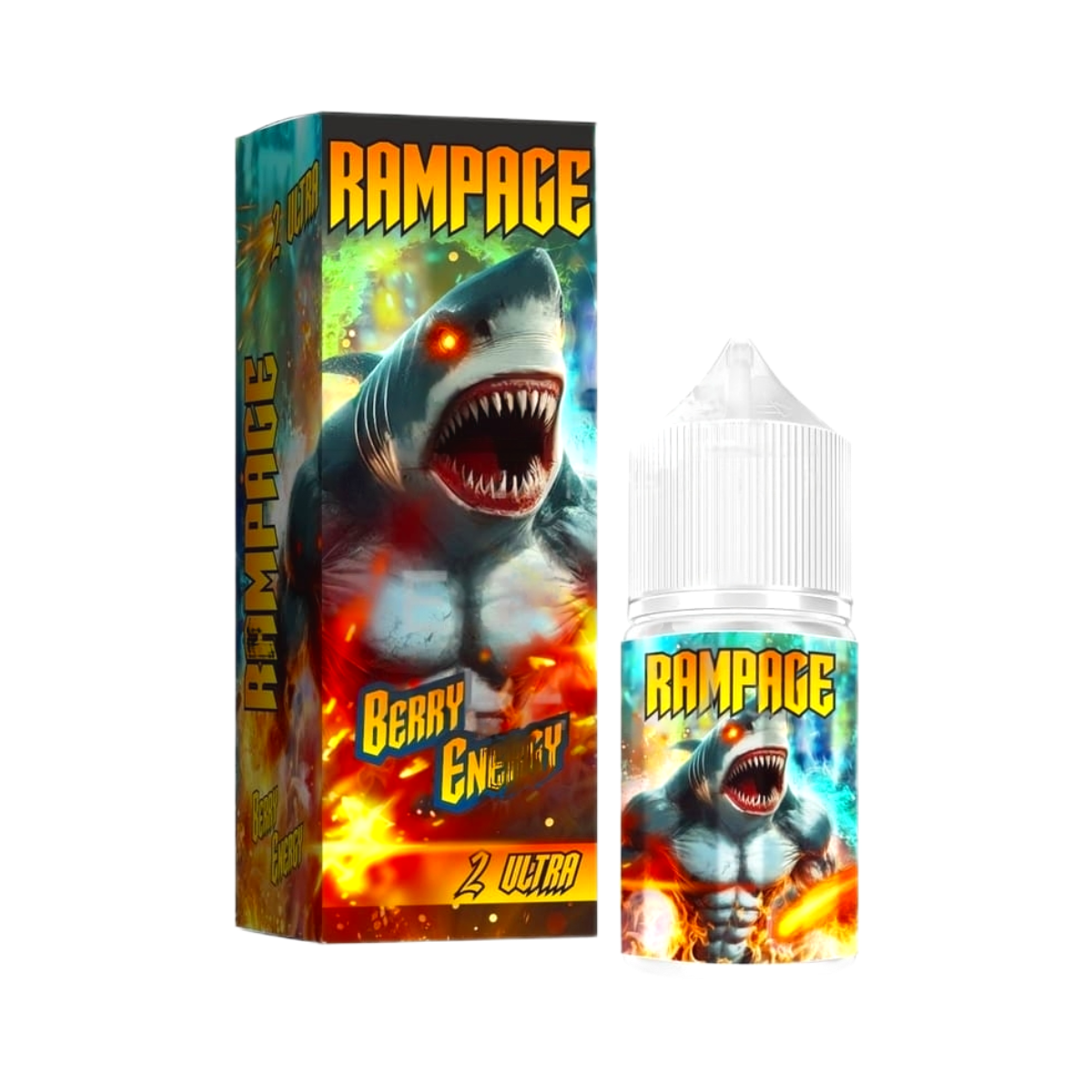 RAMPAGE Ultra 2 Ягодный энергетик 30мл.20мг.