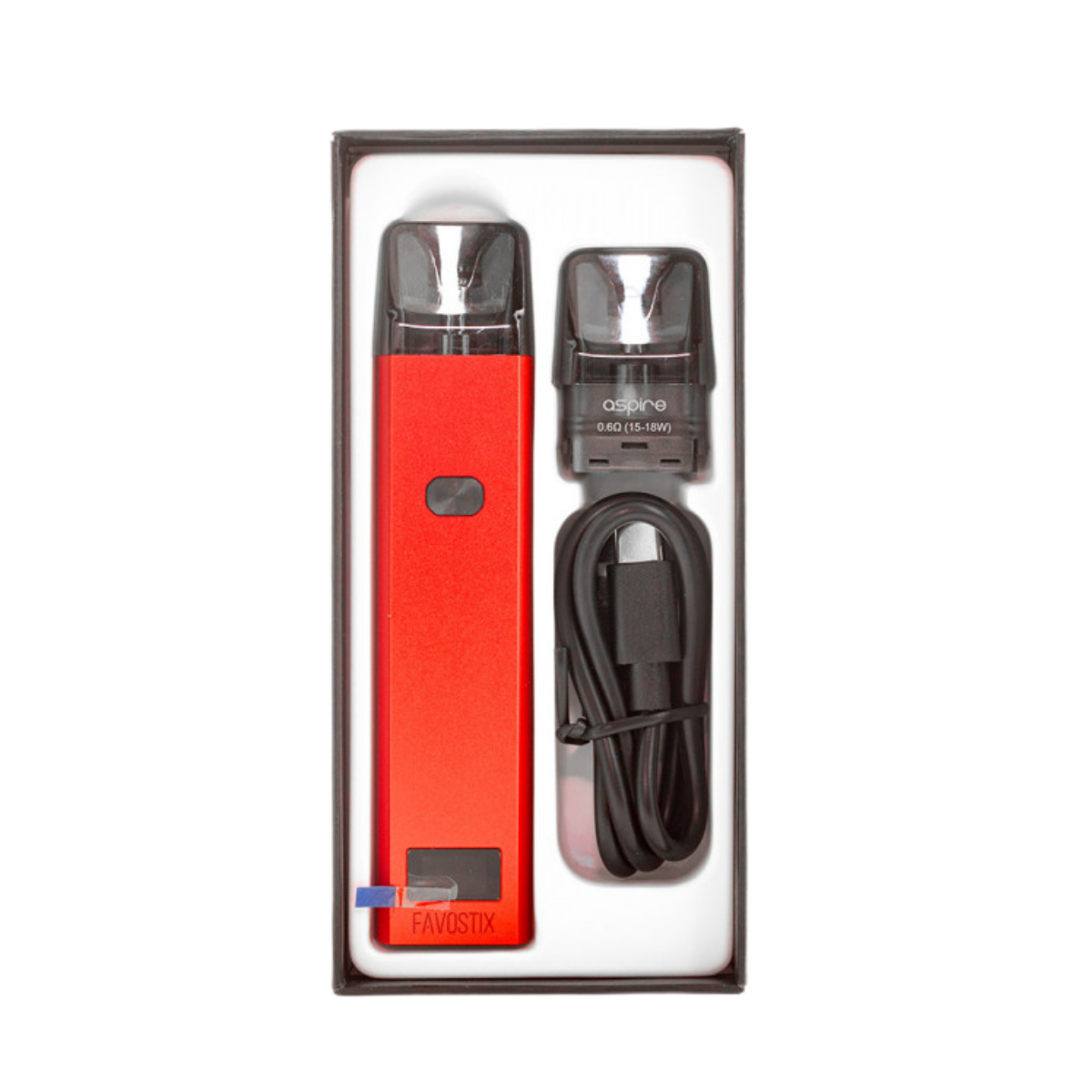 BRUSKO FAVOSTIX 1000mAh Красный