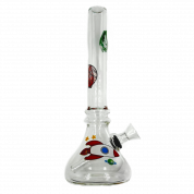 Бонг TVC 23см прозрачный ракета