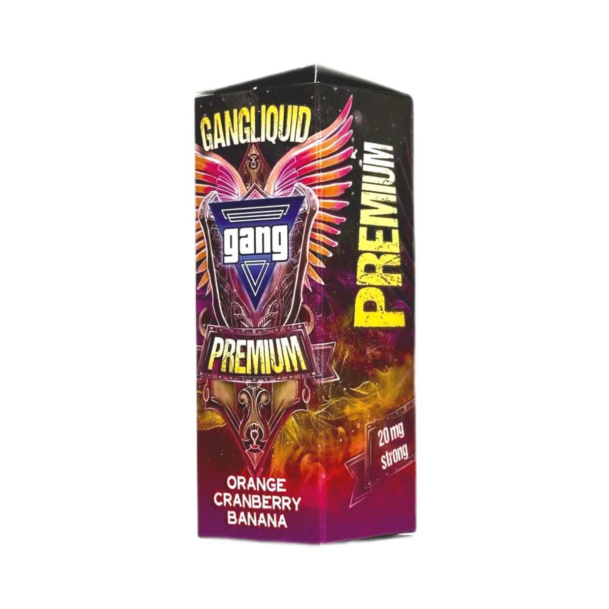 GANG Premium Strong Апельсин клюква банан 30мл.20мг.