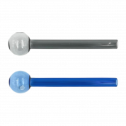 Трубка TVC шар синий/ серый L14см/D3см