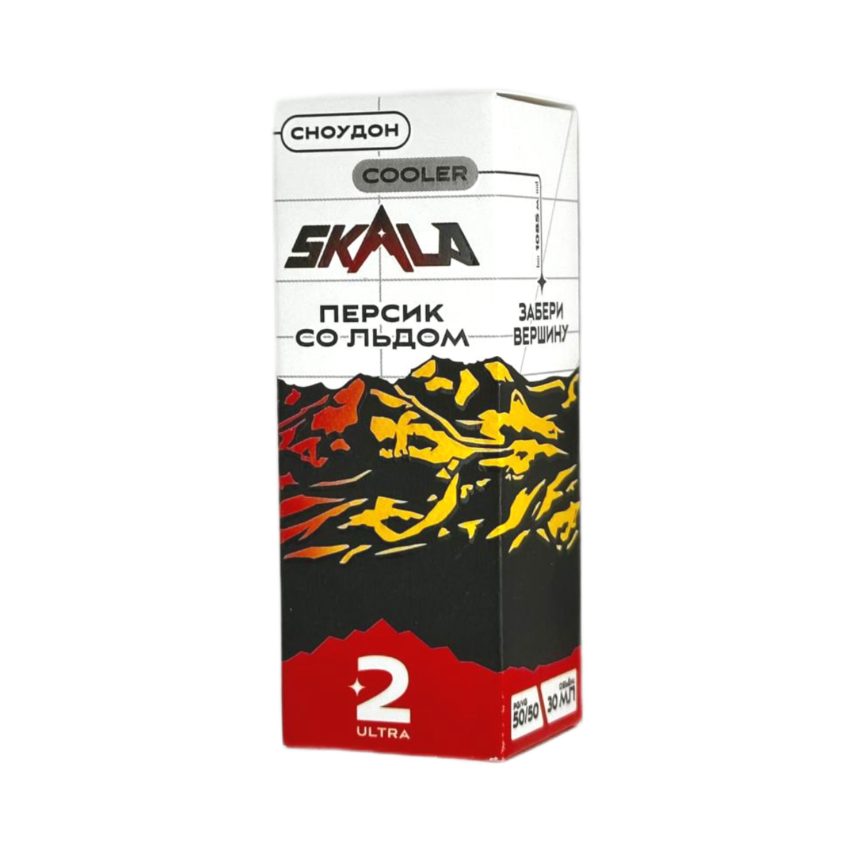 SKALA Salt 2 Ultra Сноудон (персик со льдом) 30мл.20мг.