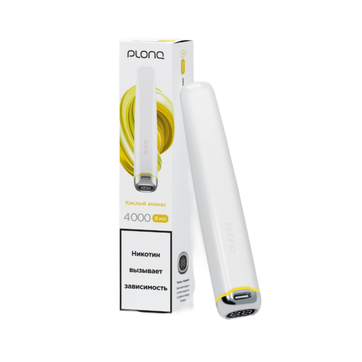 PLONQ PLUS PRO 4000 Кислый ананас 2%