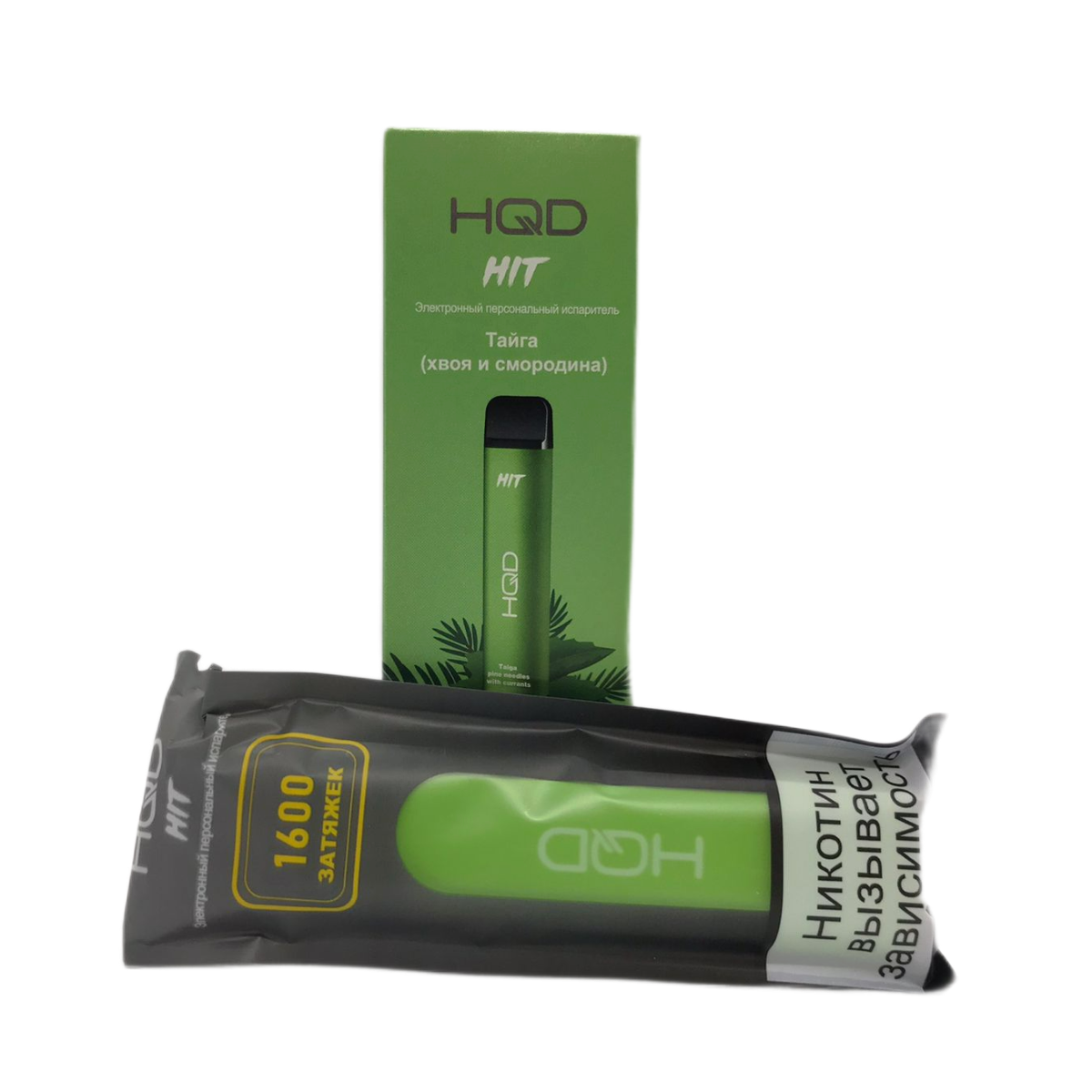 HQD HIT 1600 Тайга (хвоя смородина) 2%