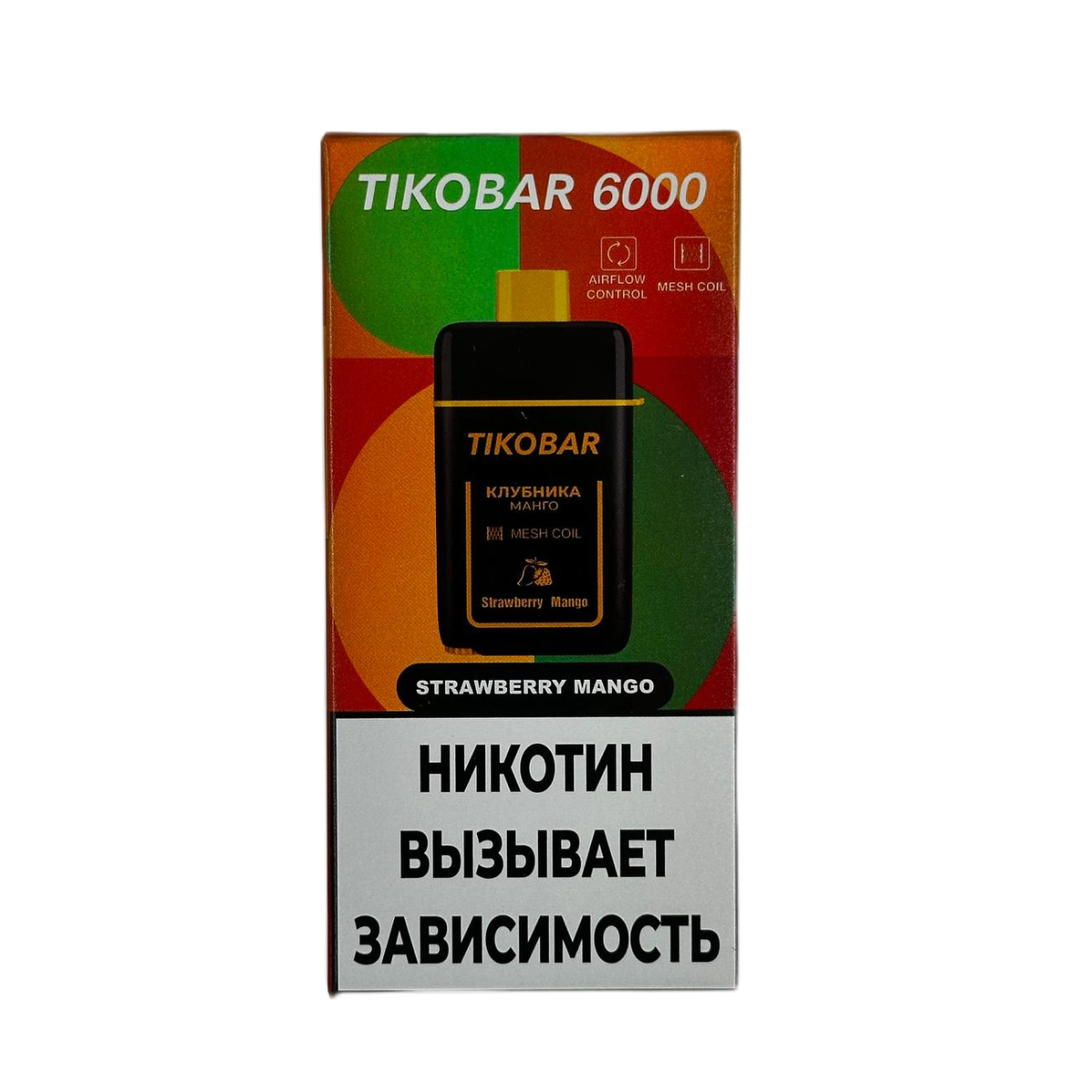 TIKOBAR 6000 Клубника манго 2%