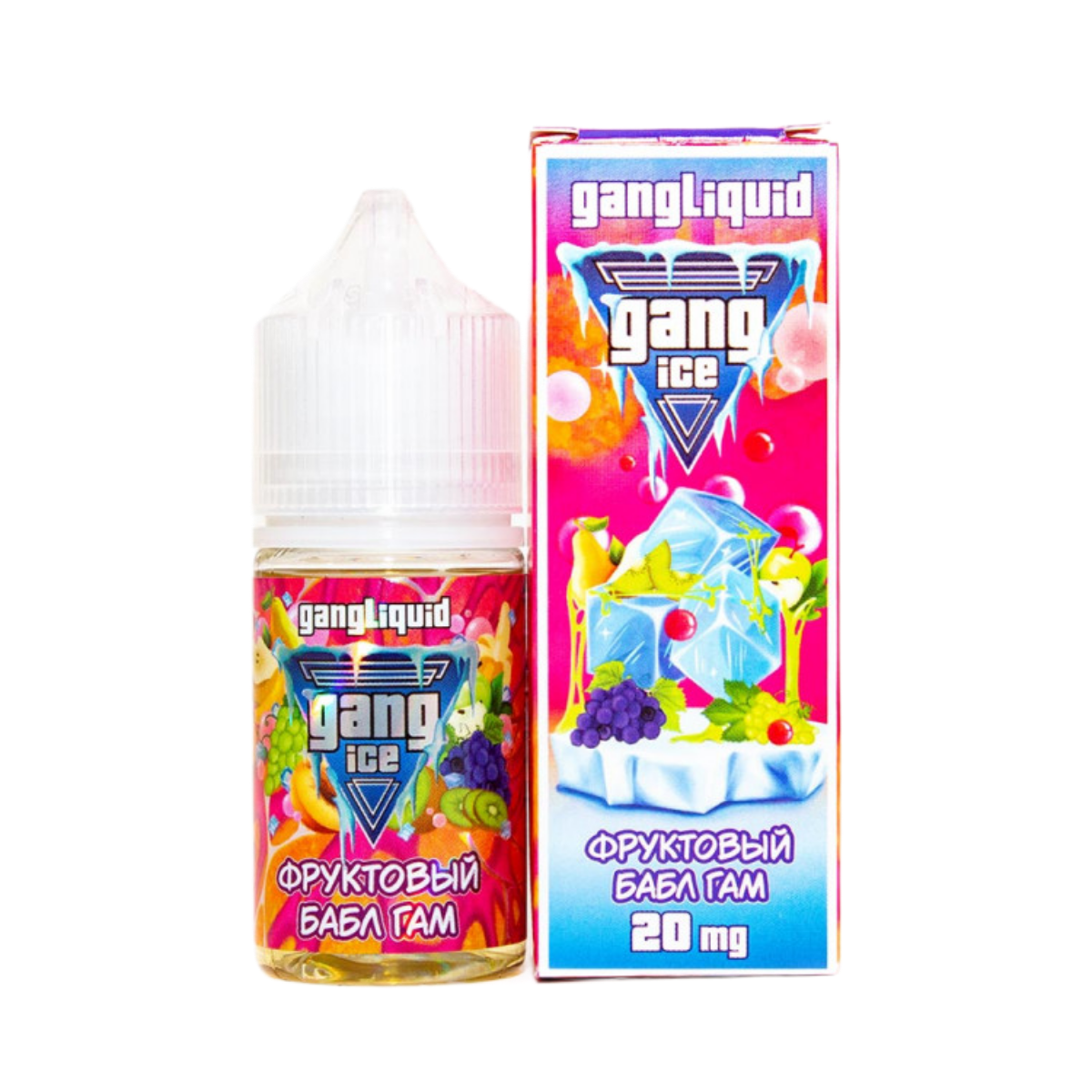 GANG ICE Фруктовая жвачка 30мл 2%