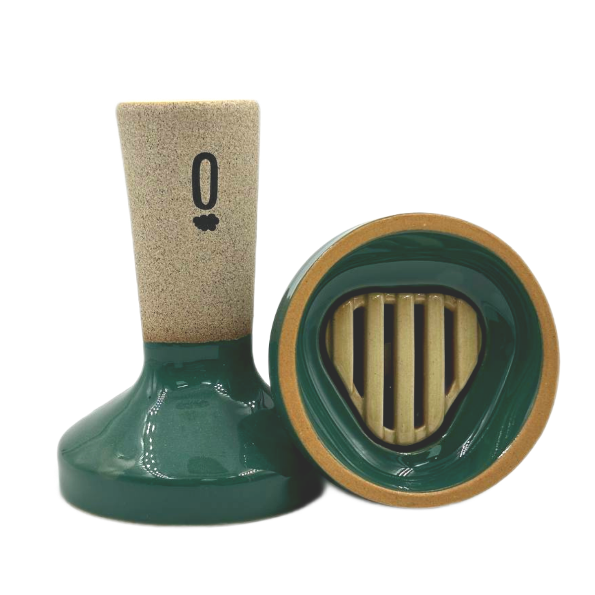 Кальянная чашка керамическая ОБЛАКО TRIO Line зеленый