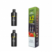 HQD LUX POD Картридж Клубника киви 2% (уп. 2 шт)