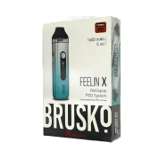 BRUSKO FEELIN X 1600 mAh Бело-бирюзовый