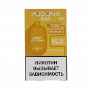 POD ONKI BAR 7000 Лимонное мороженое 2%