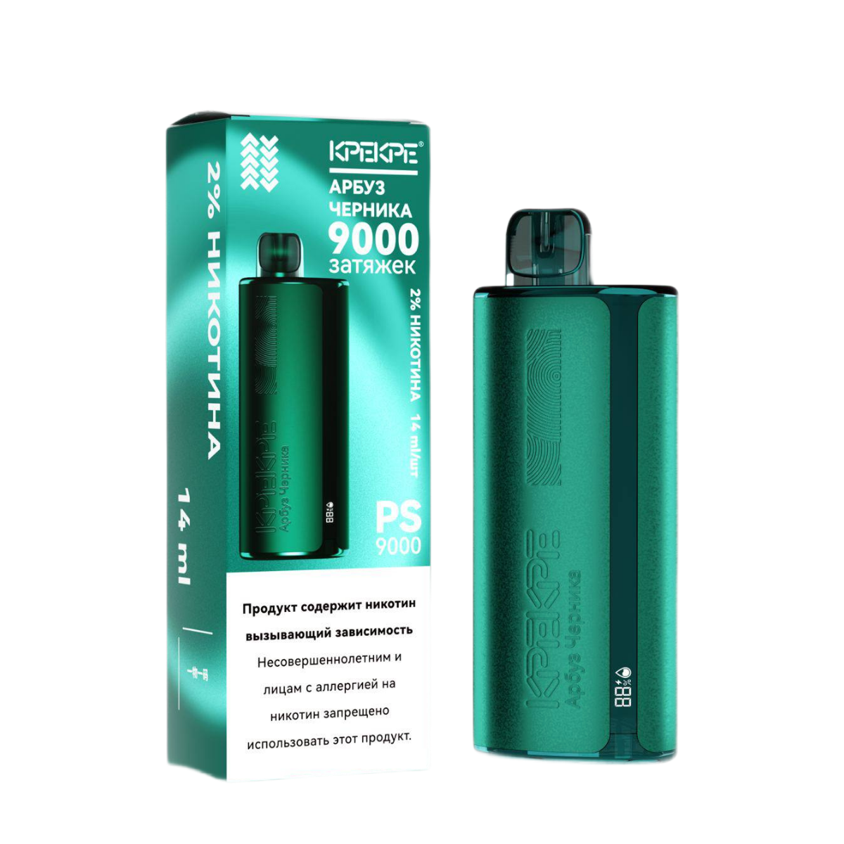 ATTACKER KPEKPE PS 9000 Арбуз черника 2%