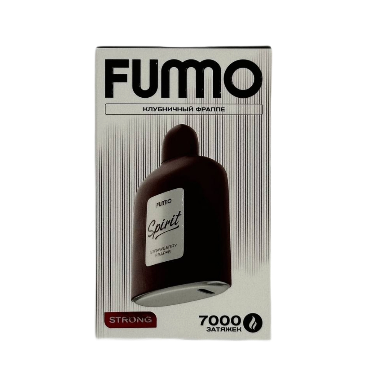 FUMMO SPIRIT 7000 Strong Клубничный фраппе 2%