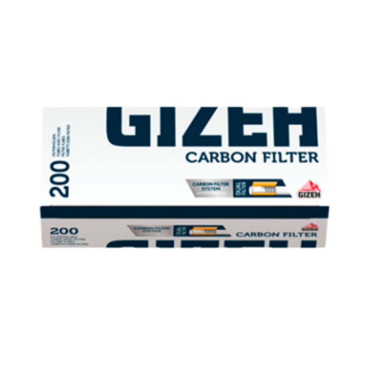 Гильза сигарет. Гизех Carbon 200шт.