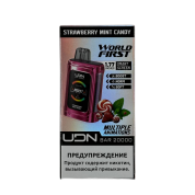 UDN BAR 20000 Клубнично мятная конфета 2%