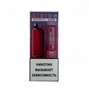 MIKING 8000 Жвачка ледяная вишня 2%